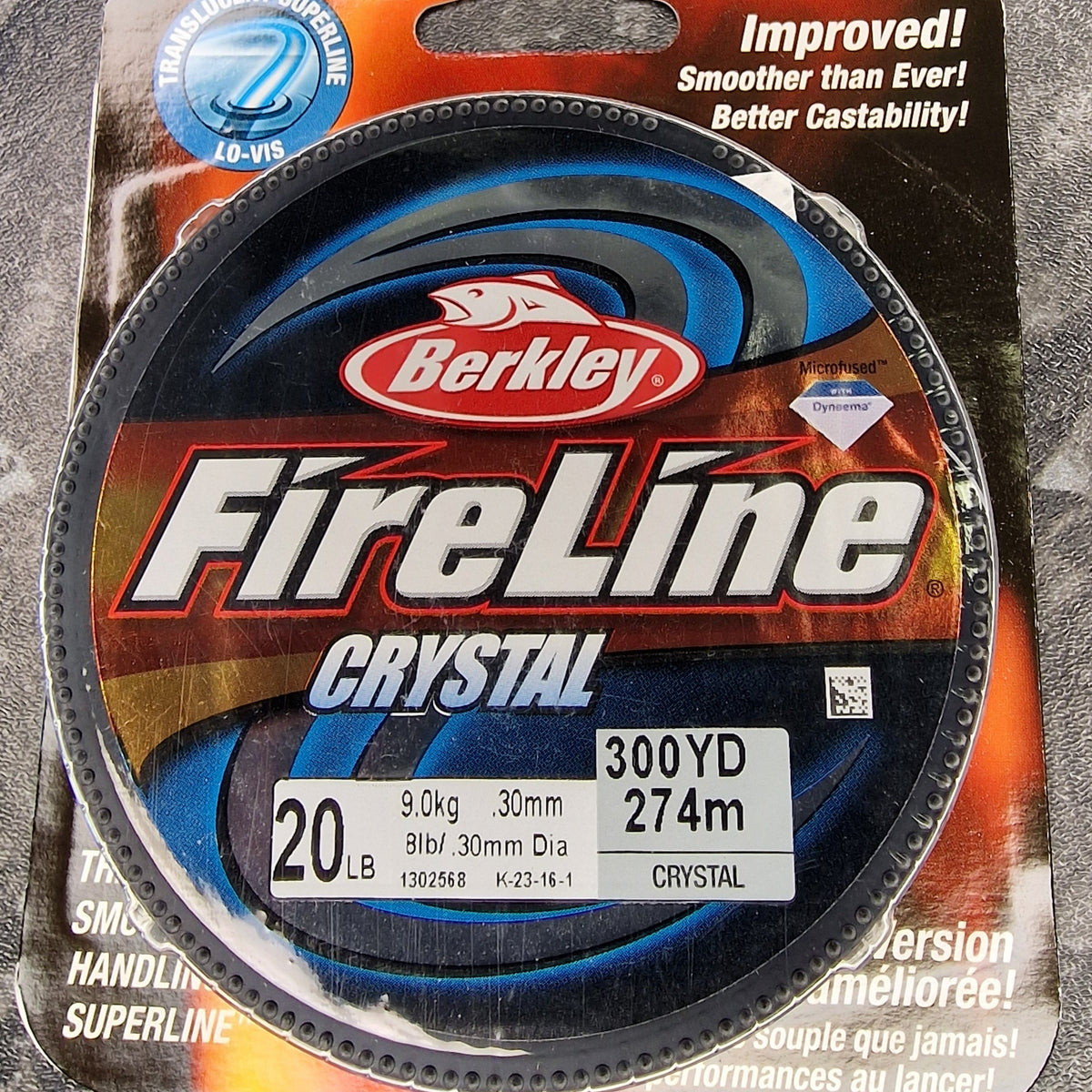 berkley fireline fused crystal fishing line Micro Ice The FireLine is a new and improved version of the original Berkley FireLine Superline, Crystal, 2lb