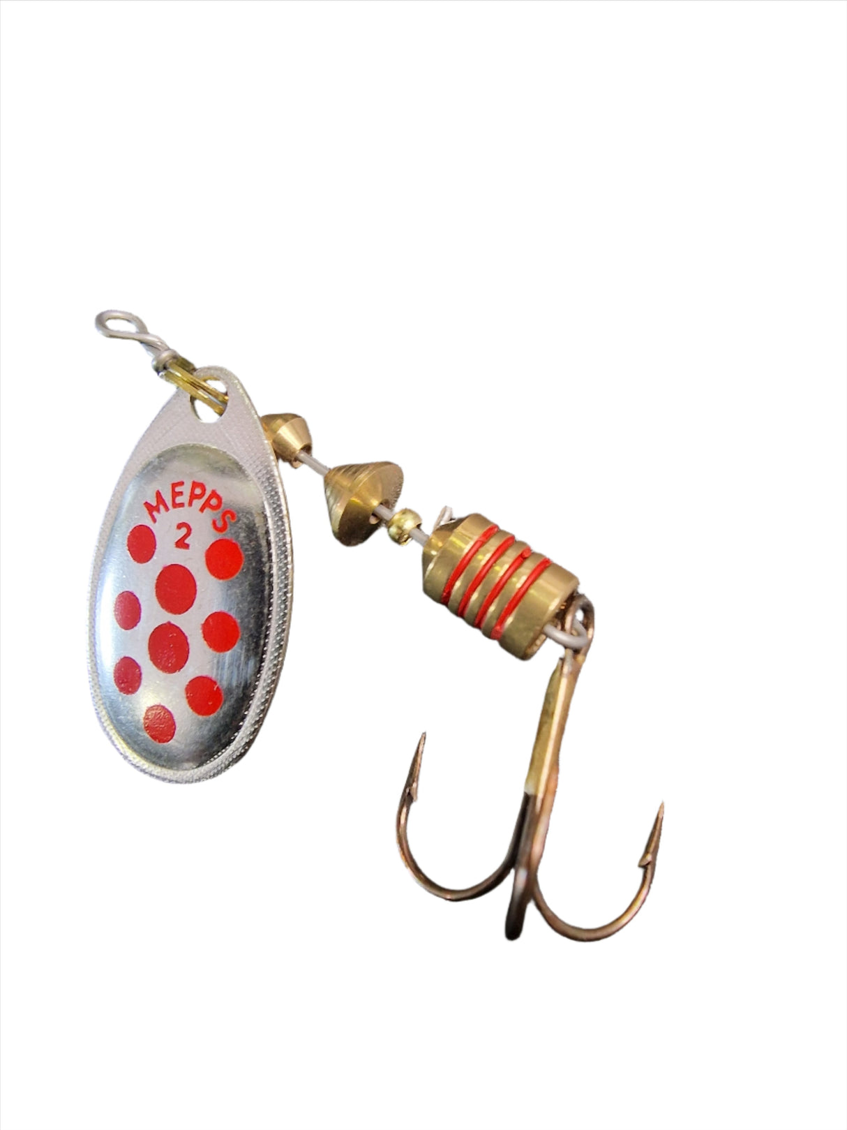 Mepps Aglia Silver / Red