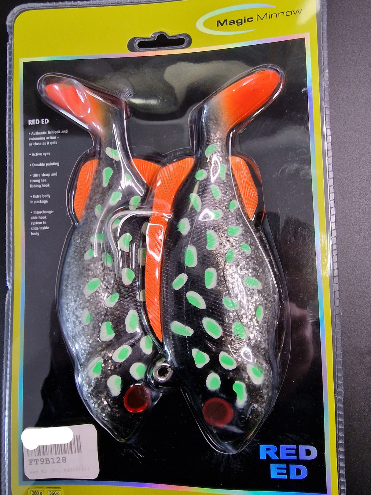 Kinetic Red Ed Soft Plastic Jig