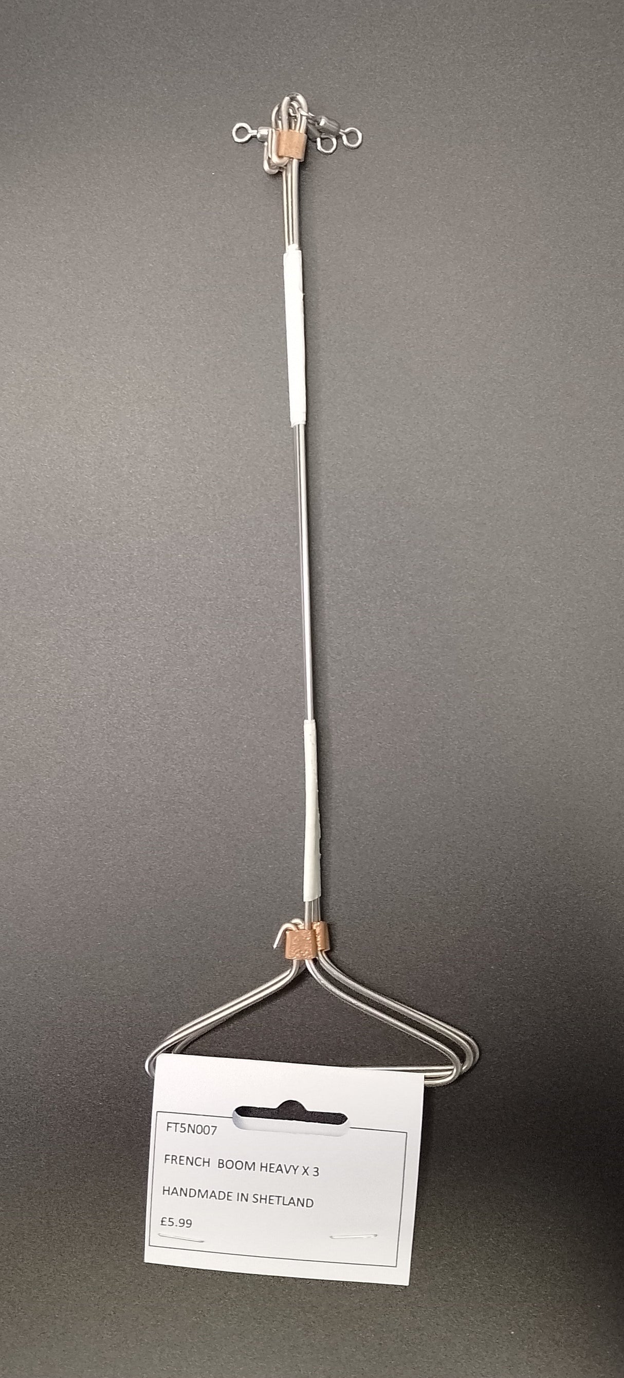 Stainless French boom Heavy Gauge