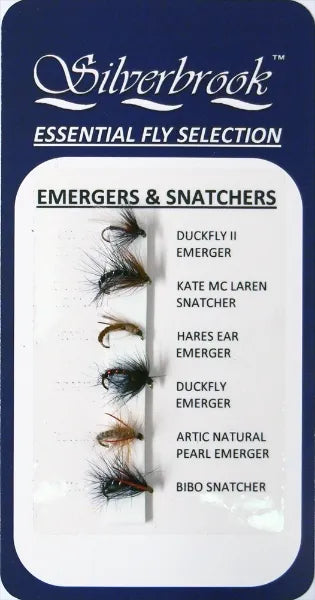 Trout Fly Selection Emergers and Snatchers