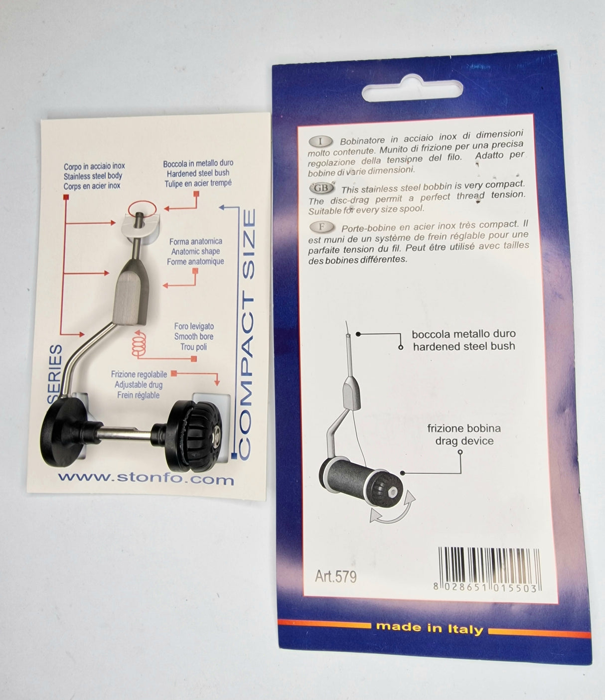 Stonfo Stainless Steel Compact Bobbin
