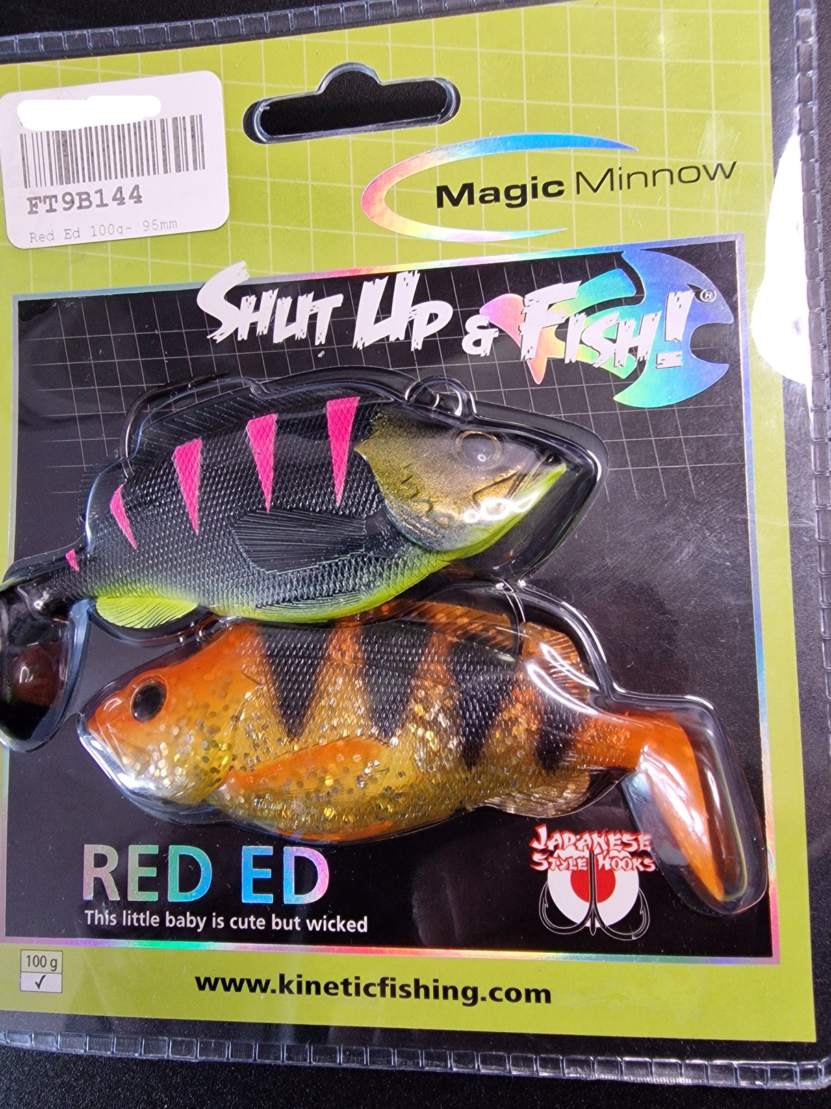 Kinetic Baby Red Ed Soft Plastic Jig