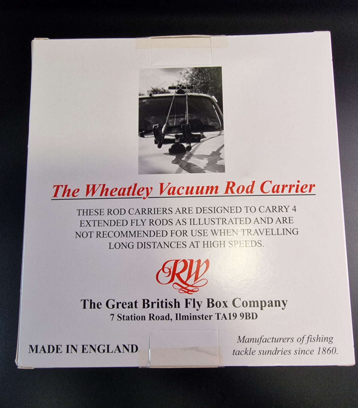 Richard Wheatley Vacuum Rod carrier