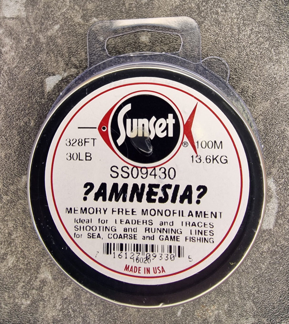 Sunset Amnesia Memory Free Monofilament