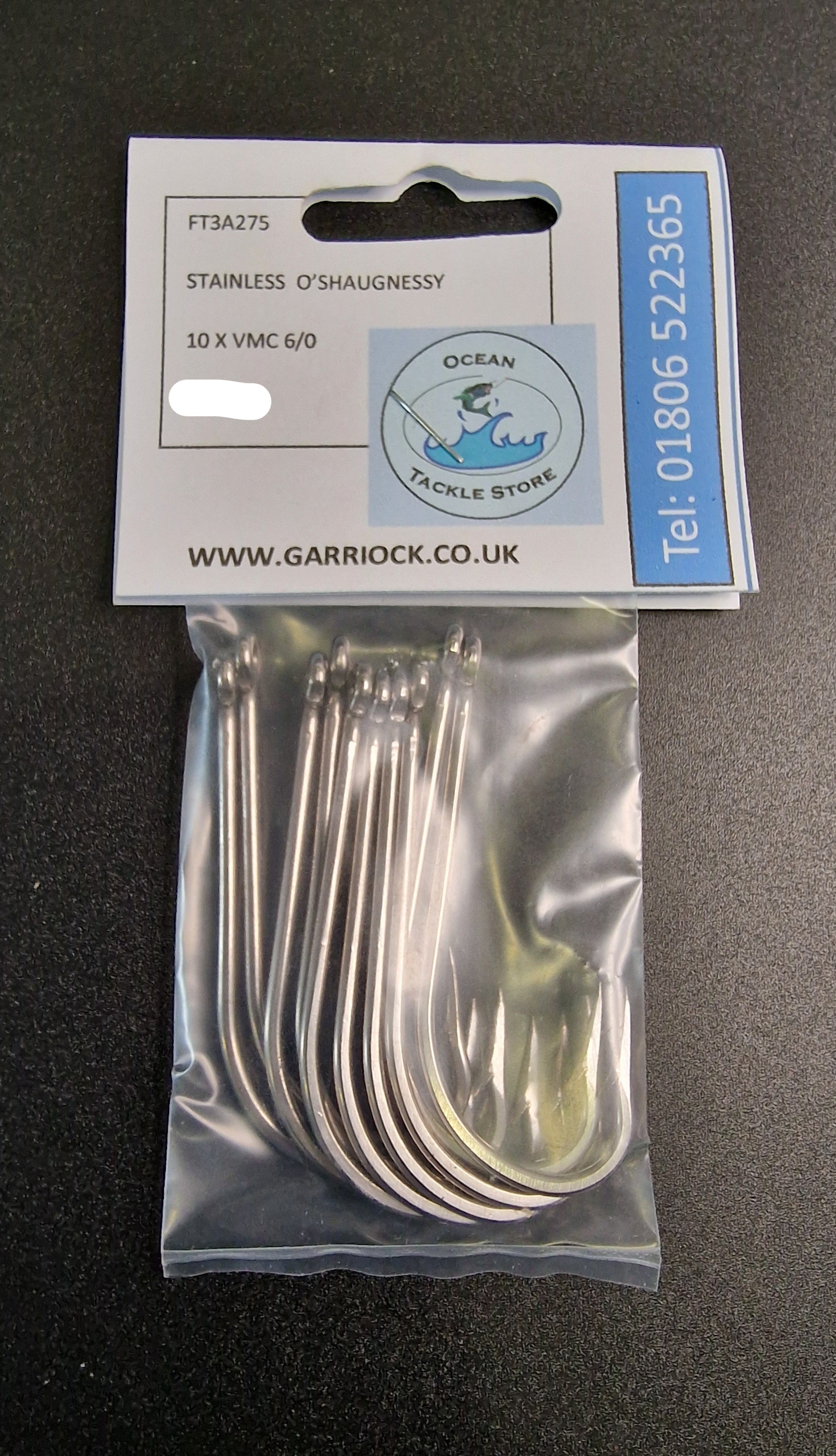 bulk fishing hooks uk VMC 8255 Stainless Steel O'Shaughnessy Hooks | Ocean Tackle Store