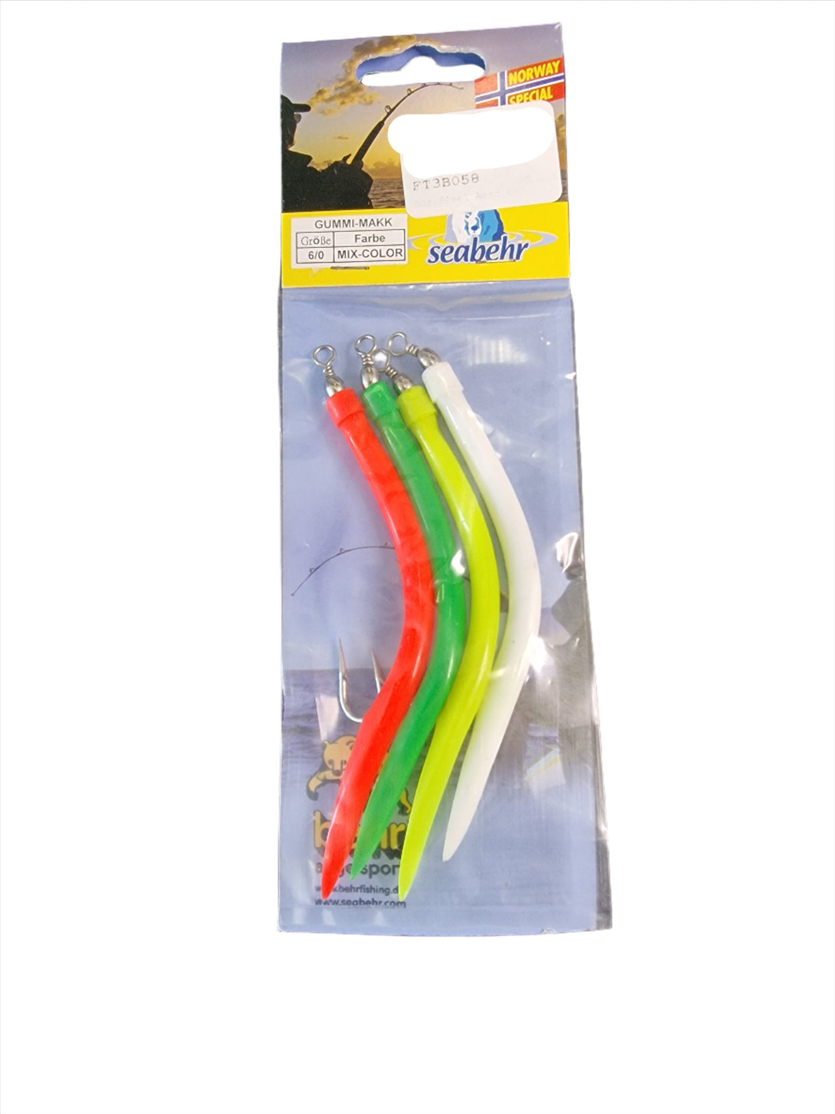 Gummi Makk Lure Mixed Colour 6/0