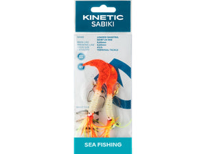 KINETIC SABIKI LOADED SHADTAIL SKIRT 2 HOOK RIG