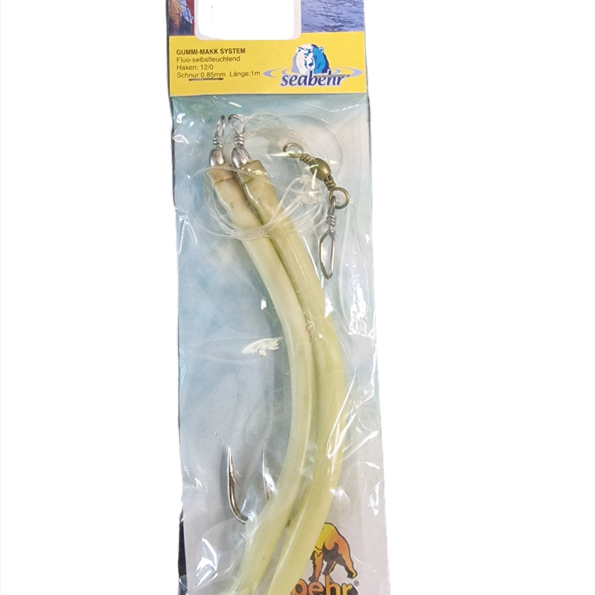 Gummi Makk Rig Flou Green 12/0 | Ocean Tackle Store | Shetland's Sea ...