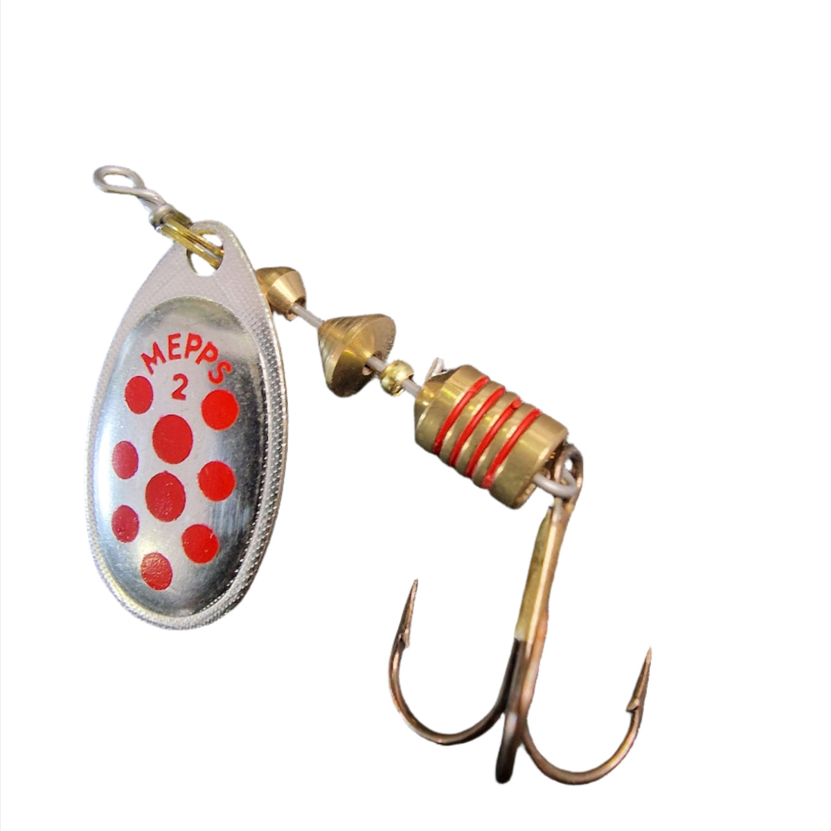 Mepps Aglia Silver / Red | Ocean Tackle Store | Shetland's Sea Fishing ...