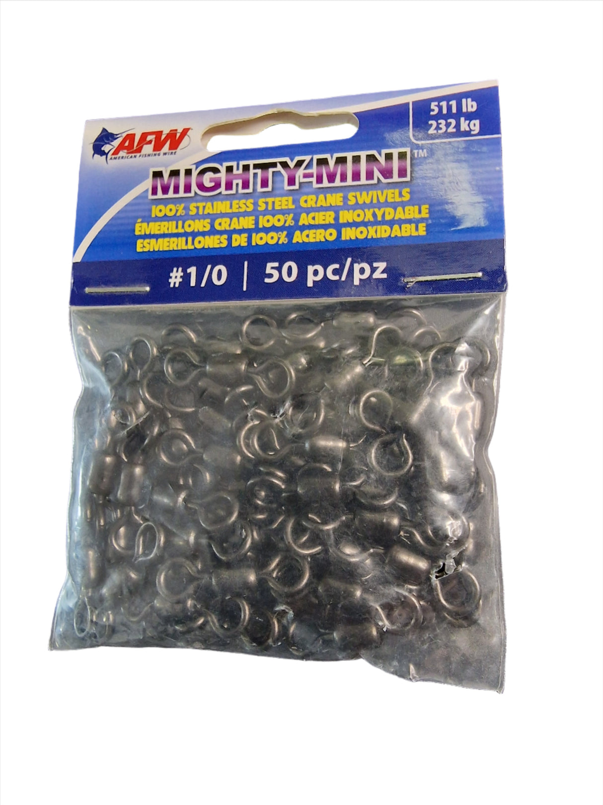 Mighty Mini Stainless Steel Crane Swivels