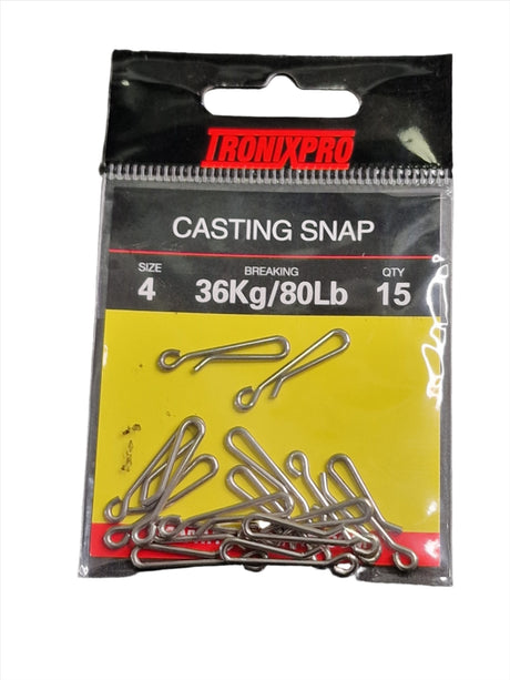 Tronix Pro Max Pack Rolling Swivels - Bulk Packs In Sizes 8, 6, 4, 2, And 1 For Fishing