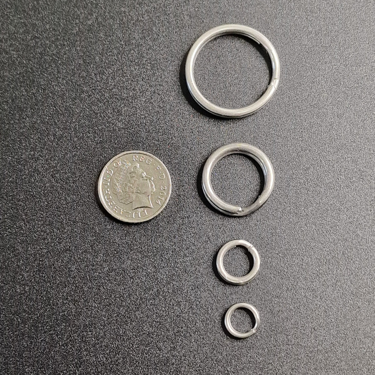 Stainless Steel Split Rings | Ocean Tackle Store | Shetland's Sea ...