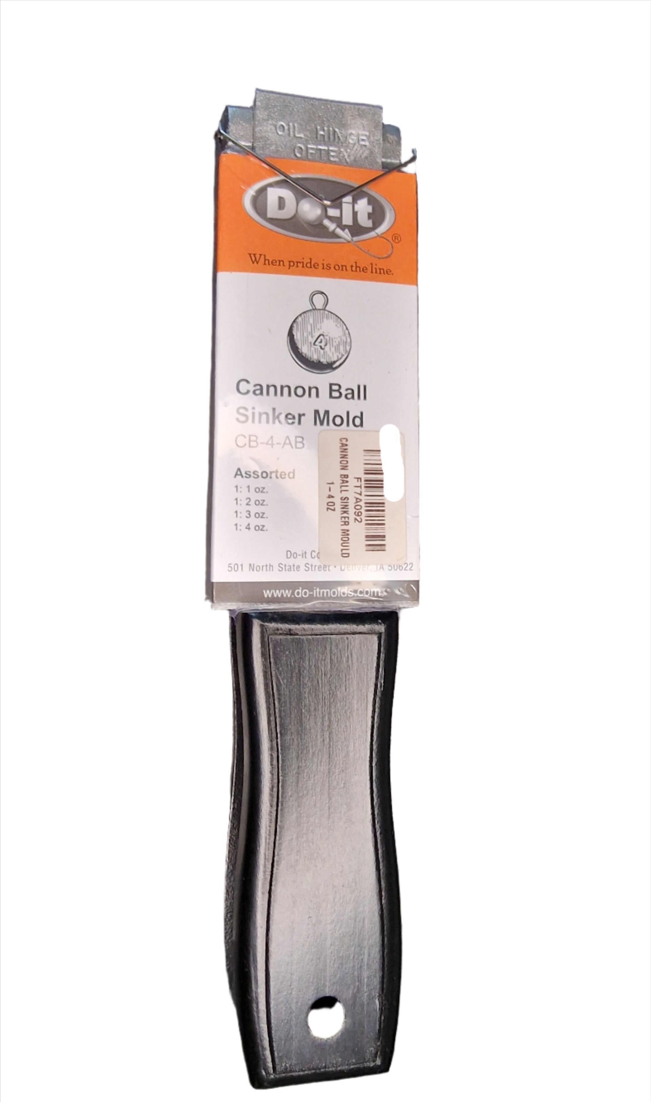 Egg Sinker Mold DIY Round Sinker Mold Cavity 1/3oz Lead Weight