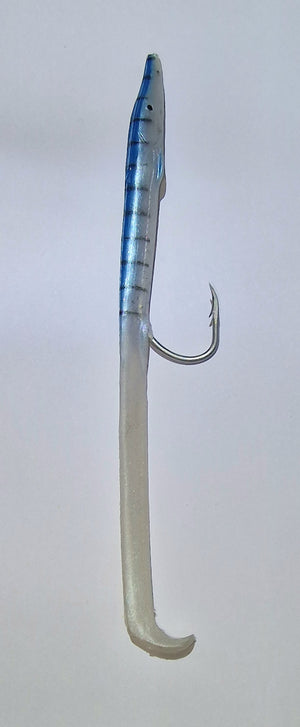 "Gilly" Sandeel Imitation Lures with matched hooks 150mm
