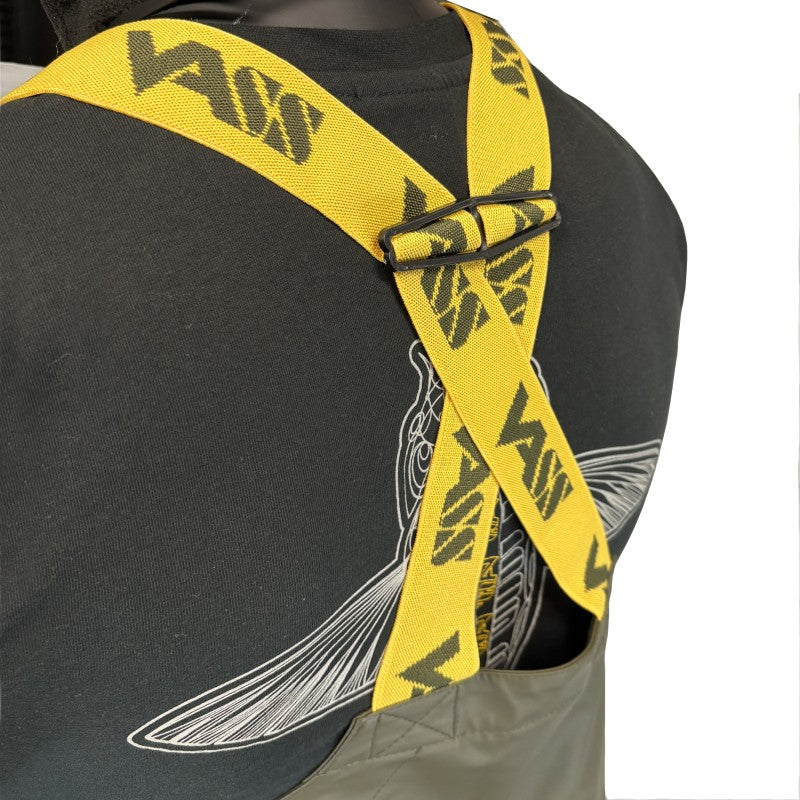 Team Vass 220 Winter Lined Bib & Brace - Waterproof - Khaki Edition