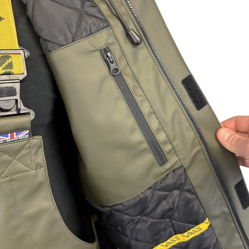 Team Vass 220 Winter Lined Jacket - Waterproof - Khaki Edition
